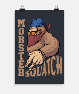 déguisement de gangster squatch drôle