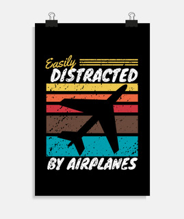 Easily distracted by planes
