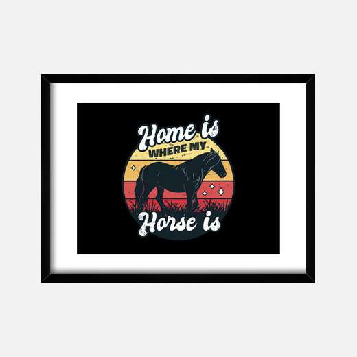 el hogar es donde mi caballo está jinet