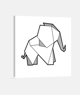 elefante de origami