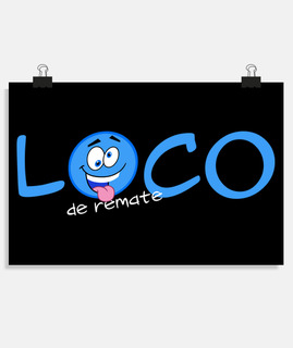 Emoticono. Loco de remate. FO