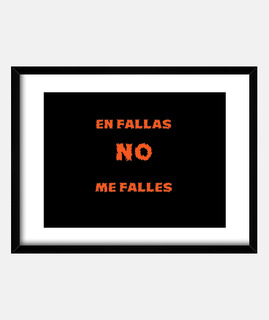 EN FALLAS NO ME FALLES FUEGO