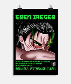 Eren Jaeger, Ataque a los titanes
