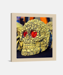 expresión de calavera imprimir