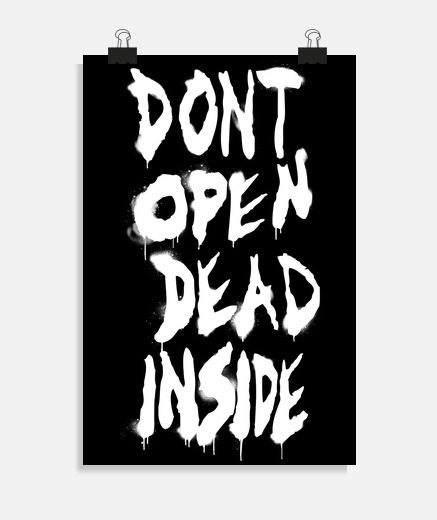 Poster fan des morts-vivants