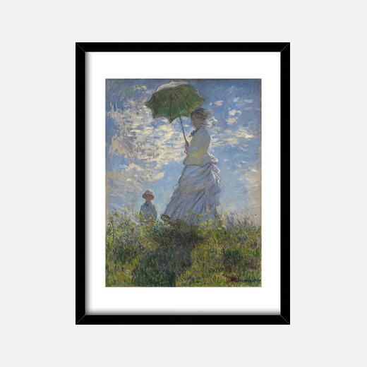 femme avec un parasol (1875)