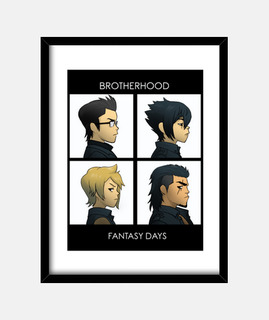 final fantasy xv - groupe de garçons - jeu vidéo