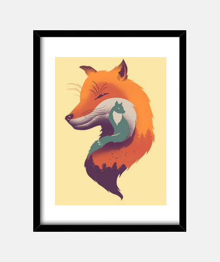 Framed Foxy Breeze