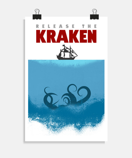 Poster Free the kraken!