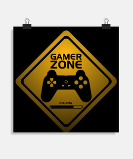 Gamer Zone Traffic Sign