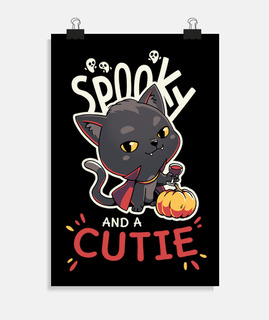 Gato Halloween Spooky Cutie