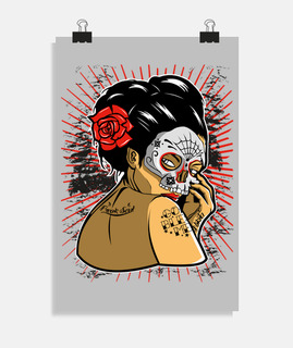 geisha crâne