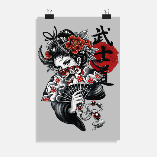 geisha samouraï japonaise