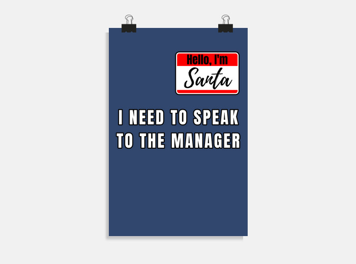 Hello i am santa job funny quote manage... | tostadora Hello i am santa job funny quote manage... | tostadora