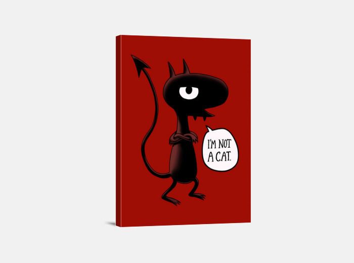 I I Am Not A Cat I Looked Disenchanted Canvas Tostadora I I Am Not A Cat I Looked Disenchanted Canvas Tostadora