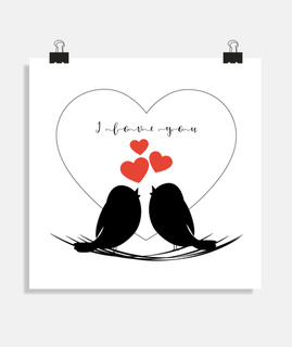 i love you - affiche