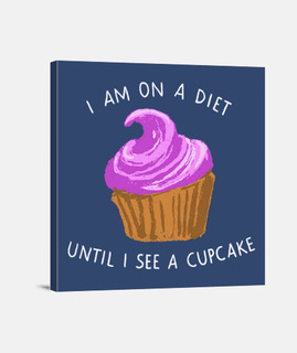 io sono a dieta fino a quando vedo un cupcake