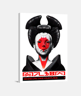 Japanese Geisha Cyberpunk