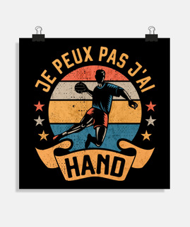 je peux pas jai hand handball