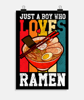 Just a boy who loves Ramen
