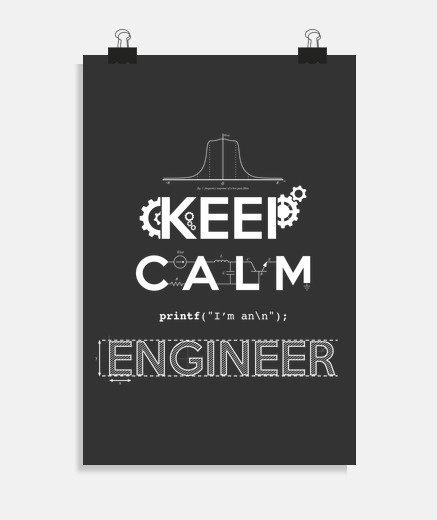 Poster keep calm i39m an engineer