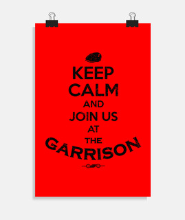Keep Calm Garrison used