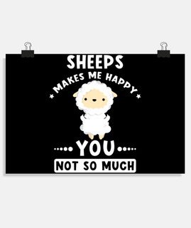 la oveja me hace feliz