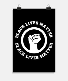 las vidas negras importan blm camiseta 