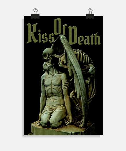 Poster Le baiser de la mort