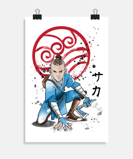 Poster le pouvoir du guerrier de la tribu de l