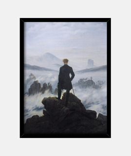 le voyageur contemplant une mer de nuages ​​(1818