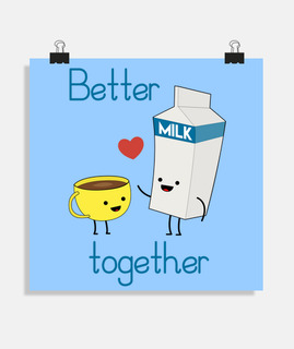 Leche y café