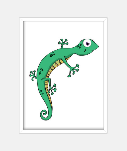 Framed lizard