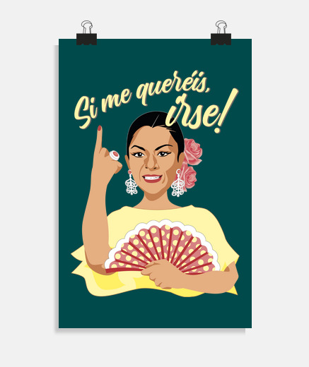 Póster LOLA Genio y Figura