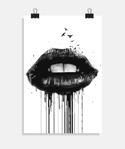 Poster love mort