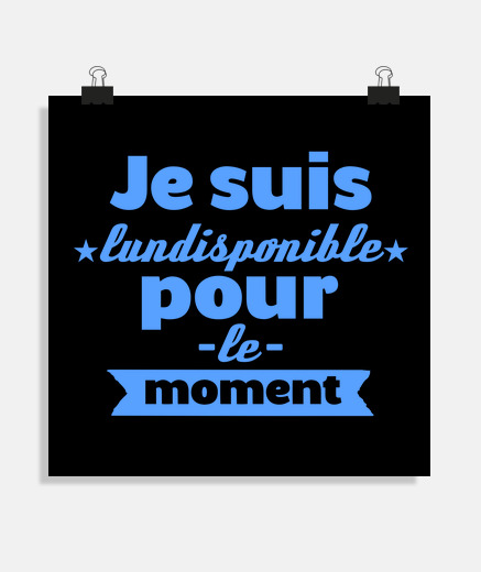 Poster lundisponible
