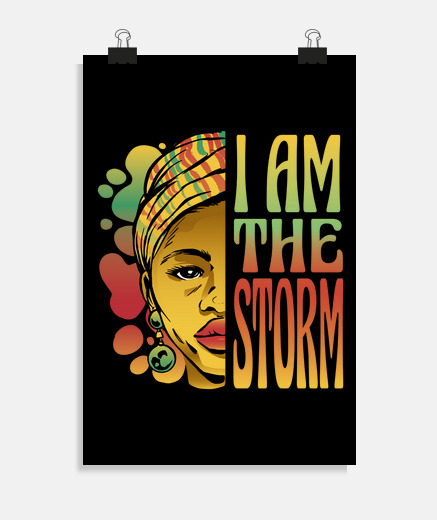Poster luttes africaines,non au racisme.