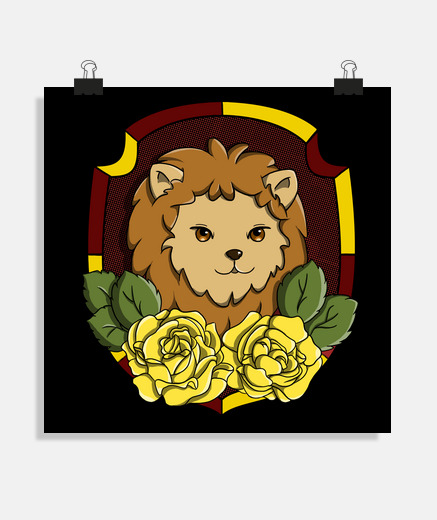 Poster maison de gryffondor