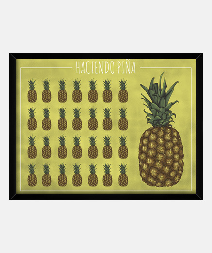making pineapple