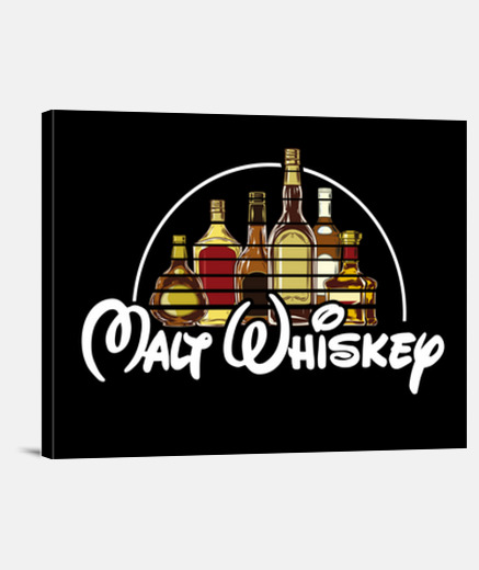 Lienzo Malt Whiskey Alcohol Fiesta Whisky Cerveza Despedida