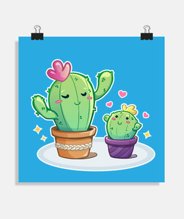 mamma cactus - poster