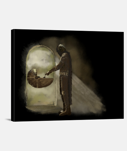 Wall mandalorian canvas color