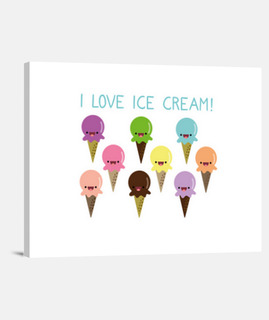 me encanta el helado