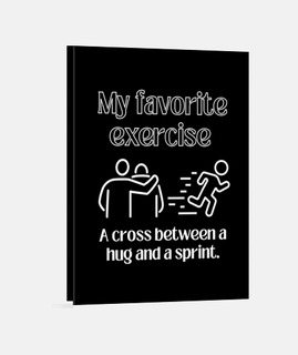 mi ejercicio favorito es un cruce entre