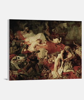 Muerte de Sardanápalo (1827)