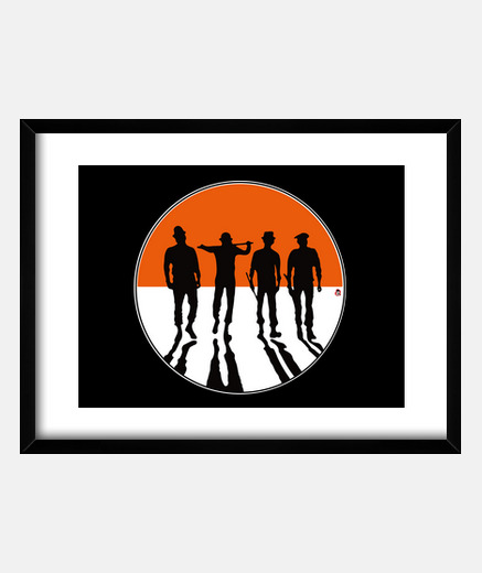 Cuadro Naranja mecanica