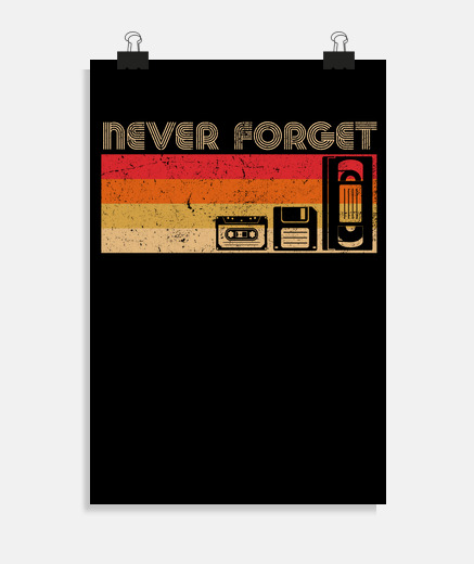 Poster never forget