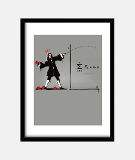 Newton bombs - Banksy Maths
