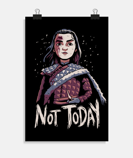 Poster not today