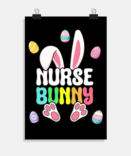 pâques infirmière mignon lapin pâques f